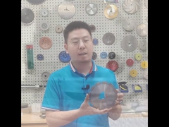 Soff cut diamond Saw Blade para corte de concreto verde