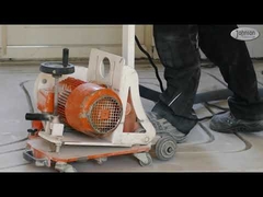 120-125 mm Lâmina de ponta inclina para sulcos no piso, espessura do segmento é de 16 mm ou 17 mm.