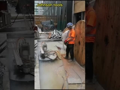 Cortando concreto armado de 3 metros como manteiga—Resultados 10× mais rápidos!