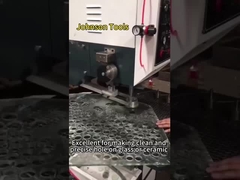 Tentei uma broca de diamante em vidro... o resultado foi louco!