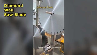 Lâmina de serra de parede de diamante para serviços pesados ​​de 800 mm - Super afiada para corte rápido de concreto armado!