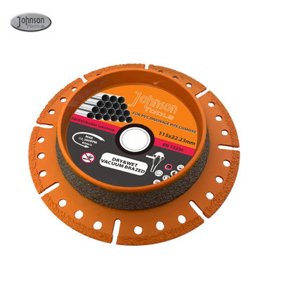 Lâmina de diamante a vácuo para tubos 115 mm Lâmina de diamante Pro Cutter de tubos