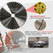 300 350 400 450 500 600 mm Laser Soldado Diamond Stone Cutting Disc Saw Blade Para Serra Circular