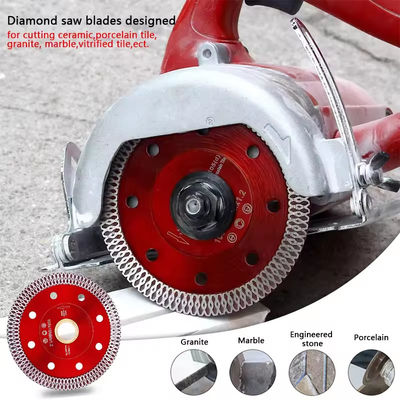 4.5 polegadas Multipurpose Wet Dry Diamond Cutting Disc Reforçado Circular Diamond Saw Blade