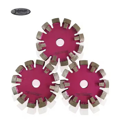 125mm piso laser soldado diamante 17mm Segmento de espessura piso disco de ranhuras Tuck Point Saw Blade