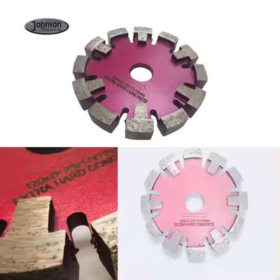 125mm piso laser soldado diamante 17mm Segmento de espessura piso disco de ranhuras Tuck Point Saw Blade