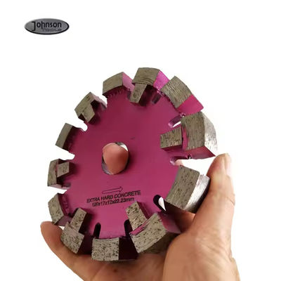 125mm piso laser soldado diamante 17mm Segmento de espessura piso disco de ranhuras Tuck Point Saw Blade