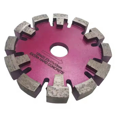 125mm piso laser soldado diamante 17mm Segmento de espessura piso disco de ranhuras Tuck Point Saw Blade