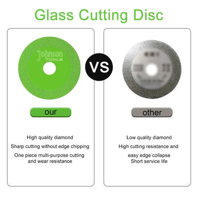 125 mm Máquina circular de corte de diamantes de vidro de uso úmido