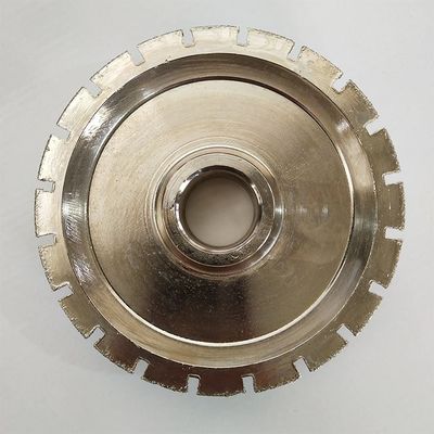 Rodas de moagem de perfis de diamante electroplatadas de alta eficiência de 140 mm