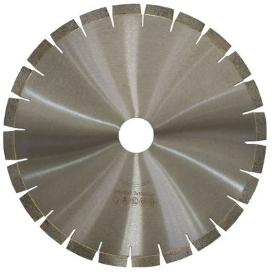 Lâmina de corte de pedra de diamante soldada a laser de 300 mm com ranhuras para corte de granito