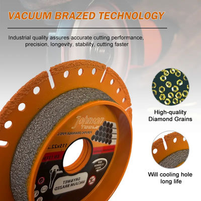 Lâmina de diamante a vácuo para tubos 115 mm Lâmina de diamante Pro Cutter de tubos