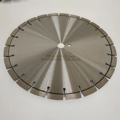 350mm laser de 14 polegadas soldou as lâminas de serra concretas para a serra circular