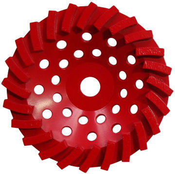 Rodas de moagem de diamante de 180 mm para pedra / tijolo / bloco / concreto, buraco central com 22,23 mm ou M14 ou 5/8 "-11