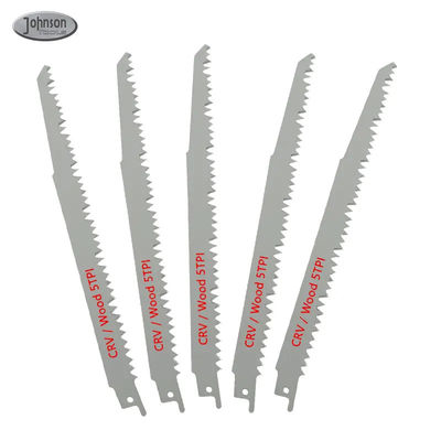225mm 5TPI de poda de madeira de serra recíproca lâmina 9 polegadas para corte de madeira eficaz