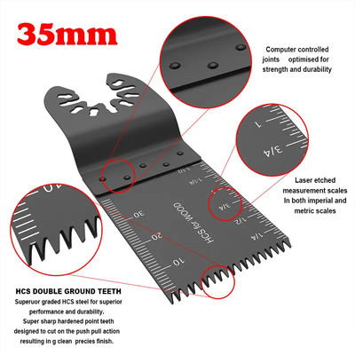 Ferramenta de oscilação do metal do Bi a multi viu as lâminas para o grupo da caixa da madeira de metal 20pcs