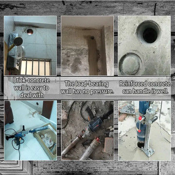 Furo redondo concreto reforçado 100mm Diamond Core Drill Bit