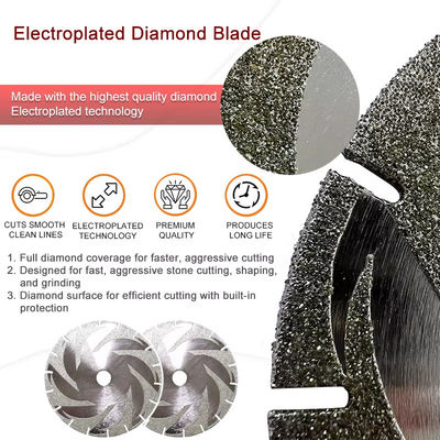 Ferramentas galvanizadas folha de bordo do diamante para o disco 08-1 do EP das serras circulares