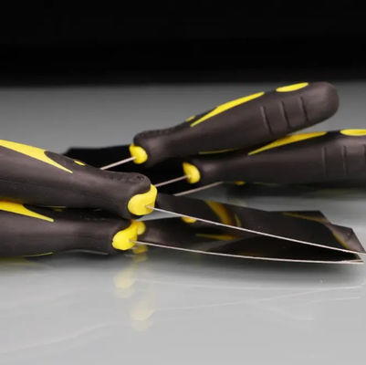 4 Pacotes de raspadores de facas de polipropileno Multi Set Spackle Knife Blade de raspador de tinta de aço inoxidável premium