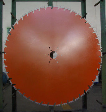 a parede soldada laser do diamante de 600-1600mm viu as lâminas sem resplendor - cortar furos de parafuso