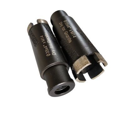 Bocados de broca secos do núcleo do diamante do GV OD 35mm com soldadura de Ros para o granito
