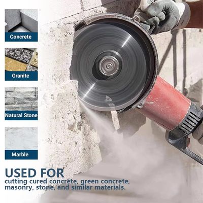 O laser soldou o sulco de 180mm Diamond Cutting Saw Blade For