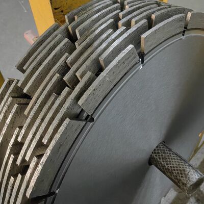 24" lâmina silenciosa soldada laser para cortar o tijolo nenhum lascar-se com vida longa