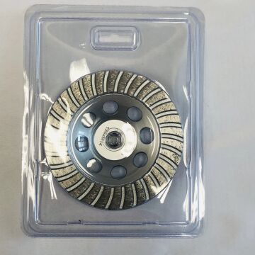 Disco de Desbaste Turbo para Concreto Leve 100-180mm com Núcleo de Alumínio