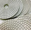 Porcelana cerâmica 100mm 100 Grit Diamond Polishing Pad da telha