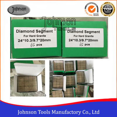 segmentos do diamante do sanduíche de 2000mm para a eficiência elevada mais dura do granito