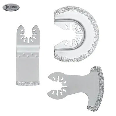 3 Pcs Oscilando Multi ferramenta lâmina de remoção de argamassa de diamante para remoção de argamassa