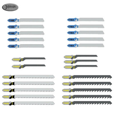 25 Peças de Jigsaw Saw Blades Profissionais para Cortar Madeira e Metal