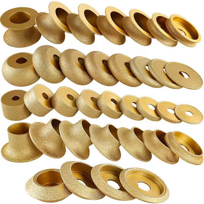 Roda de perfil de moagem de diamante cerâmica para moedor de ângulo