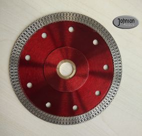 125mm aglomerou o azulejo viu as lâminas, lâmina do diamante do turbocompressor da malha do ciclone