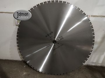 1200mm que a única parede do diamante do dente de U viu as lâminas, corte concreto viu com segmentos afiados