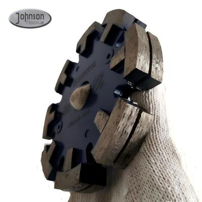 as lâminas que pressionadas quentes do diamante do ponto da dobra de 125mm três camadas datilografam o uso molhado/secam o uso