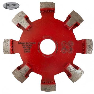 A lâmina de pouco peso do ponto da dobra do diamante, ponto da dobra de 120mm viu a lâmina com os dentes da proteção para o sistema underfloor do calor