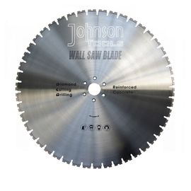 O laser soldou 800mm a parede do diamante que viu as lâminas cortando o concreto reforçado