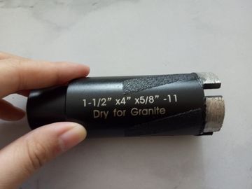 Bocados de broca secos do núcleo do diamante do GV OD 35mm com soldadura de Ros para o granito