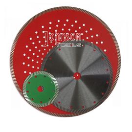 O diamante da eficiência elevada 110-230mm viu que as lâminas aglomeraram o corte pressionado quente da pedra do turbocompressor