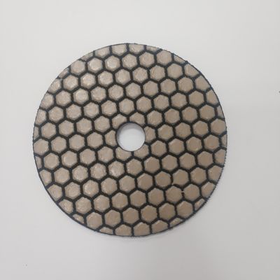 Pedra 100mm seco Diamond Polishing Pads de 4 polegadas