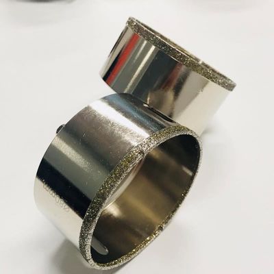 Vidro dos cortadores 80mm Diamond Core Drill Bits For da cavidade da telha