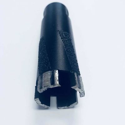 Segmento 32mm Diamond Dry Core Drill Bits do turbocompressor do granito