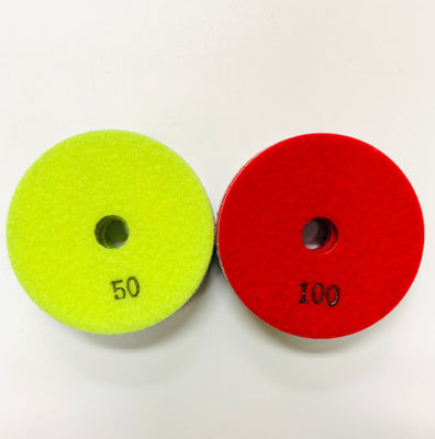 Porcelana cerâmica 100mm 100 Grit Diamond Polishing Pad da telha