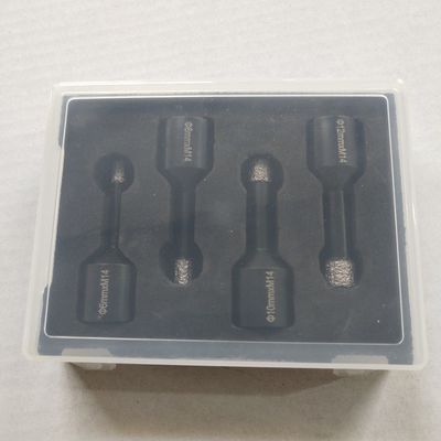 Projeto cerâmico de 4pcs 10mm Diamond Core Drill Bits Segmented
