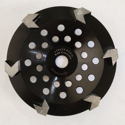 o laser de Concrete Cup Wheel do moedor de ângulo do assoalho M14 de 180mm soldou