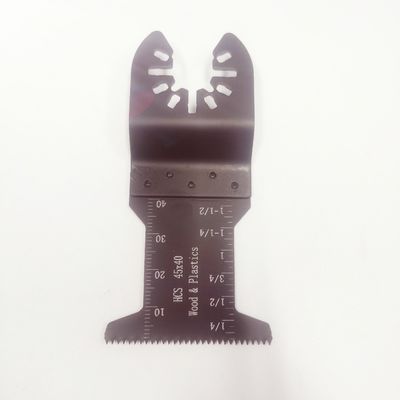 lâminas de oscilação da ferramenta do metal HCS do Bi de 45X40mm multi para a madeira