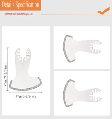 junções da telha de 57mm Diamond Segment Saw Blade For