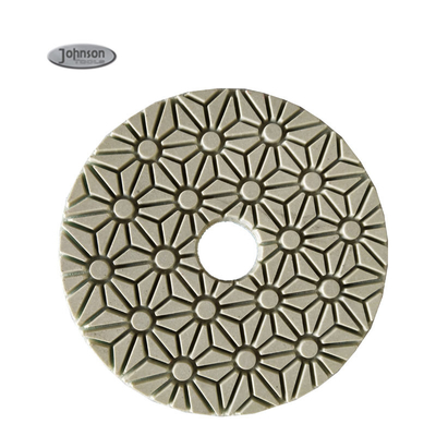 100mm 3 almofadas de polonês do granito da etapa para azulejos da porcelana