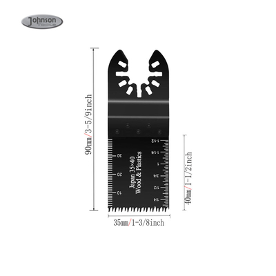 Lâmina HCS da telha da ferramenta dos dentes japoneses da liberação rápida do universal 35X40MM multi